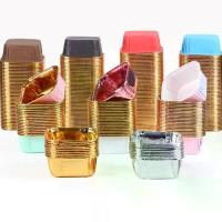 ราคา ภาชนะใส่ขนมมินิ สี่เหลี่ยม ทนความร้อน 50 ชิ้น กล่องกระดาษฟอยล์ ถาดหม้อทอดอากาศ ถ้วยฟอยล์อลูมิเนียม ถ้วยดีบุก เหมาะสำหรับถ้วยขนม มัฟฟิน แม่พิมพ์เค้ก ถ้วยคัพเค้ก มัฟฟิน (1731449782184085969)