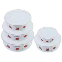 ราคา ชุดชามเคลือบ 5 ชิ้น พร้อมฝาปิด ภาชนะเก็บอาหาร ชามผสมสลัด ชามผลไม้ ก๋วยเตี๋ยวทันที ซุป เหมาะสำหรับรับประทานอาหารครัว [COD] (1732408912701130698)