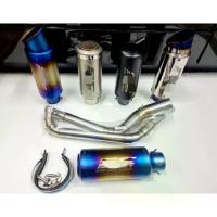 ราคา คอท่อ คอท่อแต่ง Mslaz M-Slaz ทุกปี / R15 ถึงปี  2016 ขนาด นิ้ว งานสแตนเลสแท้ พร้อมปลายท่อ กระป๋อง อุปกรณ์ครบ (1731676334916273628)