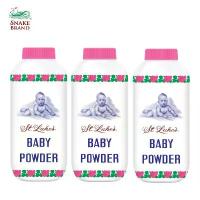 ราคา ของแท้ 100% Snake Brand ตรางู แป้งเด็กเซนลุกซ์ ขนาด 140ก.แพ็ค 3 กระป๋อง ( NEW PACKAGE ) (1732421743402976524)