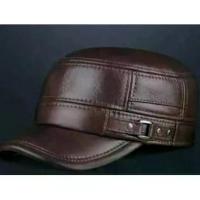 ราคา หมวกหนังแท้สำหรับผู้ชาย หมวกคอมมานโด กระป๋อง (1729944420437625592)