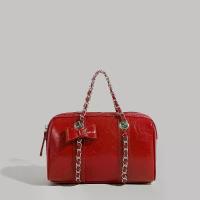 ราคา กระเป๋าถือสไตล์เกาหลี บอสตัน สไตล์ชามอนใหม่ ปี 2025 พร้อมดีไซน์กุทัณฑ์ หมอนสีเงิน ถุง ยางคิตตี้ กล่อง จุ่ม jujutsu kaisen ดอกไม้ ธนบัตร เบนโล แหวน หมุน ได้ ใส่ ผ้าอนามัย ผ้า เก็บ เสื้อผ้า (17321833889