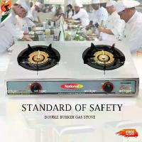 ราคา SOI TIGER เตาแก๊ส หน้าสแตนเลส National หัวคู่หัวเหล็กหล่อ ชุบทอง หน้าสแตนเลสเตาหัวใหญ่ หัวเตาแก๊ส 2หัว (1730470943206050688)