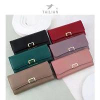 ราคา กระเป๋าสตางค์ใบยาว CLASSIC&MODERN กระเป๋าสตางค์ใบใหญ่ 3พับ กระเป๋าสตางค์ยาวของผู้หญิง พร้อมกล่อง 5601-144 ที่ หนีบ ผ้า สแตนเลส เก็บ เครื่อง สําอางค์ ตู้เสื้อผ้า หมุนได้ 360 (1732225700882646909)