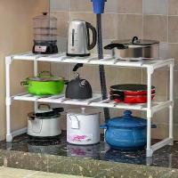 ราคา ออแกไนเซอร์ใต้อ่างล้างจานแบบขยายได้, ชั้นวางใต้อ่างล้างจาน 2 ชั้น, พร้อมแผง, สำหรับตู้, อ่างล้างจาน, ตู้เสื้อผ้า, ตู้เสื้อผ้า, สีขาว, ที่เก็บของ (1732021249723761841)