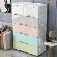 ราคา S-Airice ลิ้นชักใส่เสื้อผ้า ตู้เสื้อผ้า 7/6/5/4ชั้น ตู้ลิ้นชัก ลิ้นชักใส่ของ เพิ่มหนาตู้ลิ้นชักพลาสติก (1732353191458473729)