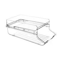 ราคา กล่องเก็บเครื่องดื่มตู้เย็น Yiyigou สองชั้น ชั้นวางเบียร์และโค้กเกรดอาหาร เครื่องมือครัวที่จำเป็น ที่เก็บของ (1732253987127396529)