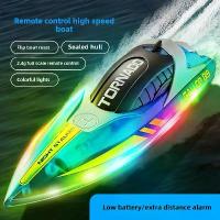 ราคา เรือควบคุมระยะไกล, HJ819, รีโมทคอนโทรล 2.4G, เรือเร็วความเร็วสูง, ไฟ LED, ชาร์จใหม่ได้, เหมาะสำหรับเด็ก, เรือของเล่น, ใหม่ในปี 2025 (1732179776823004072)