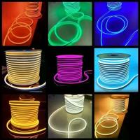 ราคา ￼นีออนเฟล็ก 220V NEON FLEX LED ไฟ220V ม้วน100 เมตร แถมปลั๊กฟรี 5ตั (1730758110333405916)
