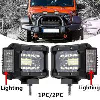 ราคา ไฟ LED ทำงาน, 3 ด้านส่องสว่าง, 4 นิ้ว, 108W, ไฟส่องสว่างด้านข้าง, เหมาะสำหรับรถยนต์ออฟโรดและขับรถ, แถบไฟเรืองแสง, 12V และ 24V (1732770370231960586)