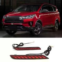 ราคา ไฟท้าย, สำหรับ Toyota Innova 2022-2023, ไฟท้าย, ไฟ LED, เบรกท้ายรถ, ไฟเลี้ยวย้อนกลับ, วงโดยรอบสตรีมเมอร์ (1732473044155991901)