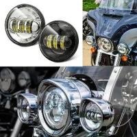 ราคา ไฟ LED ผ่านสำหรับรถจักรยานยนต์ Harley Davidson, ชุด 2 ชิ้น, 4.5 นิ้ว, ไฟสปอตไลท์เสริมทรงกลม 4 1/2 นิ้ว, ไฟหน้ารถจักรยานยนต์ (1731846158729643598)