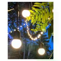 ราคา สายไฟห้อยระย้า ขั้วE27 ไฟ 220v พร้อมหลอดLED 3W หลอดปิงปอง ไฟตกแต่งขายสวยงาม ขนาด50เมตร พร้อมหลอดปิงปอง3W 150หลอด (1731462933200210529)