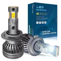 ราคา ไฟ LED ไฟหน้ารถยนต์, กำลังไฟสูง 70W, หลอดทองแดงคู่, หลอดไฟ 12V24V, สีเหลืองอบอุ่น (4300K), เหมาะสำหรับ H1, H3, 9005, 9012, H18, H4, 9004, H27, H7, H13, H19, P13W, H19, H10, HB3, (1732289511269631388)