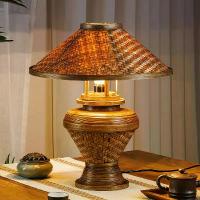 ราคา จัดส่งทันที. โคมไฟไม้ไผ่ โคมไฟตั้งโต๊ะ โคมไฟไม้ไผ่มีหมวก โคมไฟหัวเตียง โคมไฟเสื่อสาน โคมไฟตกแต่งบ้าน โคมไฟโรงแรม โคมไฟรีสอร์ท (1732155518391061432)