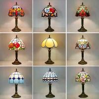 ราคา โคมไฟตั้งโต๊ะ สไตล์ยุโรป ทิฟฟานี่ เมดิเตอร์เรเนียน โคมไฟตั้งโต๊ะสำหรับให้นม โคมไฟข้างเตียงในห้องนอน แก้วอุ่นและสร้างสรรค์ โคมไฟตั้งโต๊ะขนาดเล็ก (1732171572063339635)