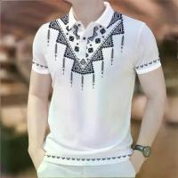 ราคา เสื้อโปโลผู้ชาย สไตล์ชนเผ่าใหม่ ชาติพันธุ์ ผ้าคลุม 3 มิติ พิมพ์ เสื้อผ้าดั้งเดิม ผ้านุ่ม ใส่สบาย เสื้อยืดพลัสไซส์ (1732392398802159223)