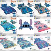 ราคา [8 ลาย] TOTO ผ้านวม (ไม่รวมชุดผ้าปูที่นอน) สติช Stitch #Total โตโต้ ชุดเครื่องนอน ผ้าปู 3.5ฟุต 5ฟุต 6ฟุต ผ้านวม สติทช์ (1731488008593181001)