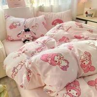 ราคา ชุดปลอกผ้านวม My Melody, ดีไซน์การ์ตูนน่ารัก, ชุดสี่ชิ้น, วัสดุผ้าฝ้ายซัก, ผ้าปูที่นอน, ปลอกผ้านวม, ผ้าปูที่นอน, เหมาะสำหรับใช้ในหอพัก, ชุดสามชิ้น, Sanrio (1732455741857629547)