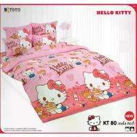 ราคา มีบริการเก็บปลายทาง COD KT80: ผ้าปูที่นอน ลายคิตตี้ Kitty/TOTO (1732694729203483757)
