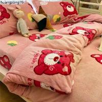 ราคา จัดส่งเฉพาะจุด ผ้าปูที่นอน ชุดผ้าปูที่นอน 5ฟุต/6ฟุต/King size สักหลาด อบอุ่นสุดๆ (1732482745676498888)