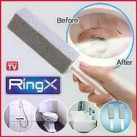 ราคา shallow6shop Ring X หินขัดแท้ (1 คู่ )ที่ขัดห้องน้ำ แปรงขัดชักโครก แปรงขัดคราบฝังลึกได้ดี แปรงขัดส้วม แปรงขัดห้องน้ำ แปรงหิน(Ring X) (1729660916061604219)