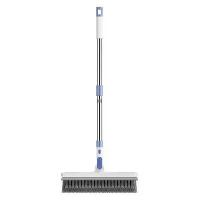 ราคา ผ้าม็อบถูพื้นแปรงขัดพื้น ด้ามยาว สำหรับทำความสะอาดช่องว่างห้องน้ำและห้องน้ำ แปรงขัดห้องน้ำ พร้อมแปรงช่องว่างพื้น (1732002827203021713)