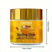 ราคา ครีมพิษผึ้งระยิบระยับ SNYEQ50G / 1.76oz พร้อมไนอาซินาไมด์ กรดไฮยาลูโรนิก วิตามินซี คอลลาเจน และไขมัน ปรับผิวให้กระจ่างใสและเรียบเนียน สีเบจอ่อนๆ ไม่สม่ำเสมอ เพิ่มความกระจ่างใส รั (1732602446342358521)