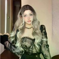 ราคา ผมหยิกยาว สีน้ำตาลไล่โทนสี ยาว 70 ซม. ผมสังเคราะห์ทอเครื่องหนังศีรษะขนาดใหญ่ เทพธิดาที่สง่างาม และสมจริง มีหน้าม้าในส่วนตรงกลาง ไม่มีหน้าม้า ในสต็อก แฮร์พีช ผมเปีย ไหมถักผม วิก ห (1731981062871091098)