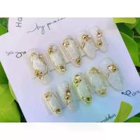 ราคา COD เล็บปลอม สีเจลแท้100% เล็บปลอมเจลแท้ สีมุก เล็บเจล เล็บปลอม เล็บปลอมสวยเล็บปลอมยาวแหลม (1732152220126053926)