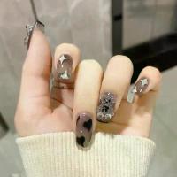 ราคา เล็บหมีคริสตัลสีดำสั้น, เล็บสวมใส่ได้, เล็บปลอมหมีสามมิติ 3 มิติ, เล็บสไตล์หวานคูล, เล็บสำหรับเพ้นท์เล็บ, เล็บปลอม (1732266914253277495)