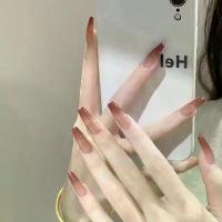 ราคา COD รุ่นมีกล่อง แถมกาว! เล็บปลอม เล็บปลอมทาสี เล็บเจล เล็บปลอมสำเร็จรูป อุปกรณ์ทำเล็บ (1732268826369820227)