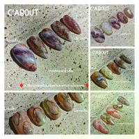 ราคา เล็บปลอมpvc (ลายหินอ่อน) เล็บเจลแท้ งานhandmade(ฟรี!กาว/ตะไบ/ไม้ดันหนัง) (1729704402338613409)