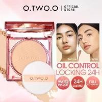ราคา แป้งฝุ่น O.TWO.O มี 3 สีให้เลือก ติดทนนาน กันน้ำ ควบคุมความมัน แต่งหน้าธรรมชาติ สำหรับใบหน้า concealer รองพื้น (1732658252224497047)