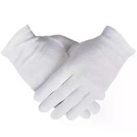ราคา 12 คู่ ถุงมือผ้าฝ้ายสีขาว สำหรับมือแห้ง ให้ความชุ่มชื้น กลาก ถุงมือตรวจสอบ ล้างทำความสะอาดได้ ยืดได้ ถุงมือผ้า (1732764675611330402)