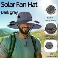 ราคา หมวกชาวประมง พลังงานแสงอาทิตย์ ติดตั้งพัดลมปรับได้ 2 ตัว 180° ป้องกันแสงแดด UPF50+ ชาร์จ USB และพลังงานแสงอาทิตย์ เหมาะสำหรับชายหาด แคมป์ปิ้ง และตกปลา ป้องกัน แสง แดด (1732277261222708618)