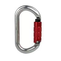 ราคา UADW - คาราไบเนอร์ปีนเขา 25KN รูปตัว O ความปลอดภัย ออโต้มาสเตอร์ ตะขอล็อคสกรู หัวเข็มขัดปีนเขา (1729958945395673673)