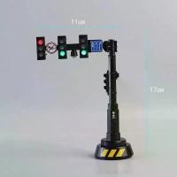 ราคา อิฐบล็อกโคมไฟ, ส่วนสถานีซิตี้สตรีทวิว, ของเล่นไฟจราจร Dducation ความปลอดภัย, ป้ายไฟ, สิ่งกีดขวาง, ตัวบ่งชี้ความเร็ว, ของขวัญเตือน, 1 ชิ้น (1732714194873582826)