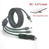 ราคา สายไฟรถยนต์, ความปลอดภัย 1/2/3/5/10M, DC 5521, สายชาร์จรถยนต์ Type C + DC 3 in 1, กันน้ำ IP65, เหมาะสำหรับการเดินทางขนาดเล็กของ Starlink, สายไฟรถยนต์ (1731762606671103573)