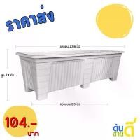 ราคา กระถาง กระถางต้นไม้ กระถางรางยาว ขนาด 23 24 25 นิ้ว สีดำ สีขาว สีเทา สีอิฐกระถางต้นไม้ 8" กระถางพลาสติก สีอิฐ (1731100452454501071)