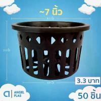 ราคา แนะนำ กระถาง กระถางกล้วยไม้ กระถางแขวน กลม 6 นิ้ว สีดำ 50 ใบ ชิ้น อัน (1731616893898491867)