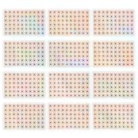 ราคา เมล็ด Vaccaria การฝังเข็มที่หู 8.40X5.30X0.50CM 10 แผ่น (1731265287312344237)