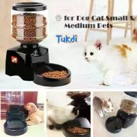 ราคา เครื่องให้อาหารหมาอัตโนมัติ ที่ให้อาหารสุนัข แมว แบบอัตโนมัติ ตั้งเวลาได้ ถาดใส่อาหารแมวและหมา 5.5L (1732129110177777007)