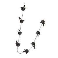 ราคา โซ่กันฝน ยาว 240 ซม. สำหรับรางน้ำ ถ้วย รางน้ำ นก อ่างบัว ที่ดักฝน โซ่สำรอง เหมาะสำหรับรางน้ำ กันสาดหลังบ้าน กันสาดสวน (1731894302205314855)