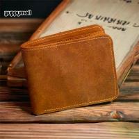 ราคา กระเป๋าสตางค์หนังแท้ รุ่นเกรดพรีเมียม กระเป๋าสตางค์ผู้ชาย หนังวัวแท้ 100% พร้อมส่ง ปลา ทรง ขนม จีบ ผ้า ทอ (1732708341364852380)