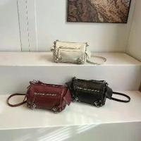 ราคา กระเป๋ามอเตอร์ไซค์, DEINET, สไตล์เกาหลี, สไตล์เดียวกับสไตล์ดาราดินแดนใหม่, สไตล์ร็อคเกาหลี, ทรงกระบอก, กระเป๋าสะพายไหล่, สำหรับผู้หญิง กระเป๋า ปลา (1732073229417809417)