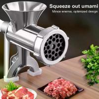 ราคา เครื่องบดเนื้อ, เครื่องบดสับแบบแมนนวล, เครื่องทำไส้กรอก, ติดโต๊ะ, ทำจากสแตนเลส, แคลมป์แบบปรับได้, เครื่องมือครัว, เหมาะสำหรับเนื้อ, หมู, ปลา, เนื้อ, และไส้กรอกไก่, พร้อมหลอดทำ (1732076468550600934)