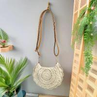 ราคา กระเป๋าสะพายข้างทอ, สำหรับผู้หญิง, ฤดูร้อน, ถัก, กระเป๋าสะพายข้างขนาดเล็ก, ลำลอง, อเนกประสงค์, กระเป๋าอาน, วันหยุดพักผ่อนที่ชายหาด, กระเป๋าสะพายฟาง กระเป๋า ถักเชือก ฟอก กระเป๋า ปลา (173191900976857242
