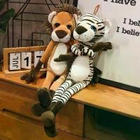 ราคา ตุ๊กตาสัตว์ป่า จำลอง สไตล์ใหม่ เหมือนจริง มีสิงโต เสือ ช้าง ลิง เสือดาว ยีราฟ กระต่าย เหมาะสำหรับเป็นของขวัญให้เพื่อน (1731471538718344354)