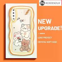 ราคา เคสสำหรับ Samsung A7 2018 เคสลายแมว กระต่าย หมี ขอบคลื่นสี เคสโทรศัพท์กันกระแทกแบบนิ่ม เคสซิลิโคน TPU ใส (1729644017932798863)